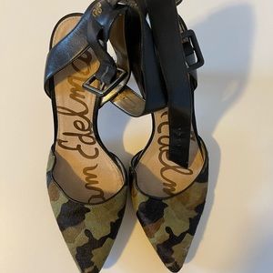 Sam Edelman camo heel (2inch)